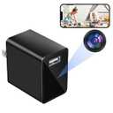 HiSpyCam USB Charger Camera  FHD 1080P Small Wireless Nanny Cam  Mini WiFi Discreet Baby Monitoring  Cloud Storage