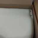 Upholstered Dining Chairs with Removable Casters Barrel Side Armchair with Rollers for Dining Room, Bedroom, Living Room, Reading Room, Ivory, Set of 1