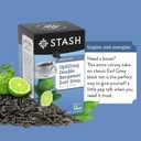 Stash Tea Double Bergamot Earl Grey Black Tea - Caffeinated, Non-GMO Project Verified Premium Tea with No Artificial Ingredients, 18 Count (Pack of 6) - 108 Bags Total