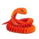 24in 3D Printed Snake Toys, Flexible 3D Printed Animal, Fidget ADHD Snake Toys, Perfect Desk Pet for Animal Collectors, Easter Basket Essentials, Easter Basket Stuffers
