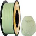 Kingroon Matte PLA Filament 1.75mm 3D Printer Filament Matte Green 1kg Dimensional Accuracy +/- 0.02 mm