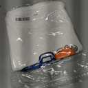 Toddler Boy Halloween Outfit Truck Pumpkin Embroidered T-shirt+Striped Shorts Fall Set (White)