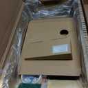 24"x12" Gold LED Shower Niche,3 CCT Dimmable Light, No Tile Needed, 24X12In