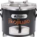 Portable Rocket Stove, Wood & Charcoal Jiko Camping Stove