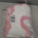 Tinideya Pink Bow Bathroom Rug 16" x 24" Scalloped Bow Bath Mat Non Slip Coquette Rug Cute Aesthetic Carpet Preppy Room Decor Microfiber Absorbent Bathroom Mat for Valentines Bathtub Shower Bedroom