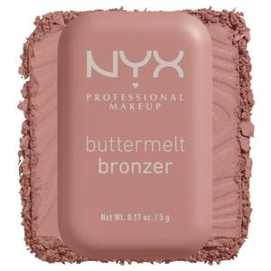NYX PROFESSIONAL MAKEUP Matte Buttermelt Bronzer, Longwear Face Makeup with Up to 12 Hours of Wear, Vegan Formula - Butta Cup (Light Neutral) (0.17 Ounce (Pack of 1))