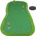 KEMLDIVS Golf Putting Green, Professional Large Practice Putting Mat for Outdoor & Indoor Putt Trainning