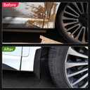 BDFHYK Mud Flaps Splash Guards PP and TPO Material Mudguards Mudflaps Compatible with f250 f350 1999-2010 with Easy to Clean Fender Flares, 4 PCS