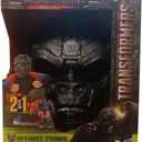 Transformers Rise of the Beasts Movie Optimus Primal, 2-in-1 Converting Roleplay Mask Action Figure Toy, 6+ Years, 9-inch