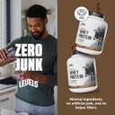 Levels Grass Fed Whey Protein Powder, No Artificials, 24G of Protein, Double Chocolate, 5LB (5 Pound (Pack of 1))