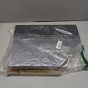 Dunzy 2 Pcs Christmas Gingerbread House Door Mat Combo Set 16.9 x 29.5 Coir Welcome Door Mat and 27.5 x 43.3 Brown and White Plaid Rug for Christmas Porch Decor Outdoor Farmhouse Entryway Foyer