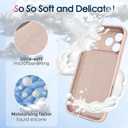 Designed for iPhone 17 Pro Max Case with Magnetic Invisible Stand, [Compatible with Mag-Safe][Full Camera Protection] Liquid Silicone Shockproof Case with Anti-Scratch Microfiber Lining, Pink