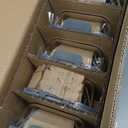 [10-Pack] Glass Meal Prep Containers with Lids, MCIRCO Food Storage Containers with Snap Locking Lids, Airtight Lunch Containers, Microwave, Oven, Freezer and Dishwasher (Gray)