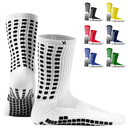 Lux Dual Grip Socks - Soccer Grip Socks for Men and Women. GripArray Performance & Comfort