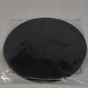 Hushee 6 Pieces 12'' Plant Coaster Mat Black Round Fabric Plant Pad Mat Absorbent Waterproof Plant Tray Flower Pot Coaster Mat for Indoors Outdoor Crafts Supplies