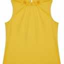 Womens  Halter Neck Tops Sleeveless Pullover Blouses Elegant High Neck Shirts For Casual Dressy Outfit Party