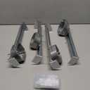 Therwen 4 Pieces Adjustable Fan Electrical Box Brace for Ceiling Fans and Light Fixtures Ceiling Fan Mounting Bracket, 14.2 Inches in Length