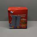 Christmas Inflatable Gingerbread Man, Blow Up Holiday Party Decor with Build-in LED Lights, Waterproof Inflatable Christmas Decorations for Outdoor Roof Yard Lawn Garden Indoor (Brown, 8FT)