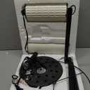 PoKat Farmhouse Floor Lamp for Living Room with Ceramic, 64" Black Standing Lamps for Living Room Corner, Modern Tall Floor Lamps for Bedroom, Sofa, Reading Nock, Rotary Switch, Matte Black