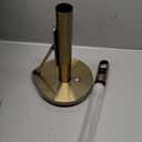 simplehuman Standing Paper Towel Holder with Spray Pump, Brass Stainless Steel, Gold