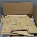 Toddler Step Stool, Wooden Height-Adjustable 3-Step Stool for Kids, Potty Training Stool with Handles and Non-Slip Pads for Bathroom Sink, Kitchen, Bedroom (X-Large)