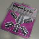 MCGARD 24538 Chrome Cone Seat Wheel Lock (1/2"-20 Thread Size) - Set of 5