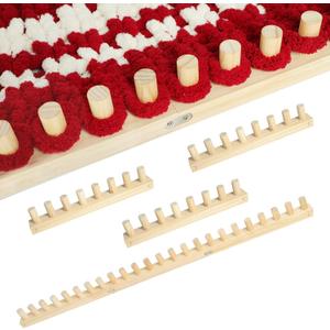 Phnmnchc 53'' Chunky Blanket Loom, Adjustable Knitting Loom for DIY Throw Blankets, No Needles Required, Beginner Friendly Weaving Loom for Hand Knitting Home Decor Gift