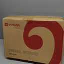 Vangoa Guitar Pedal Board with Built-in Isolated Power Supply, VPPD-S Aluminum Small Portable Folding Powered Guitar Pedalboard with Carry Bag, 2.8lb, Gray (Small-16.1"x 6.5")