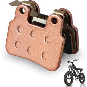 Brake Pads for Ebike: Semi-Metallic Brake Pads Fit for Ridstar Q20, Q20 Pro, H26 Pro Electric Bike Replacement Brake Parts - Fit for XD-KLBS-DOT4 Hydraulic Brakes (1 Pair)