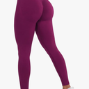 AUROLA Influence Workout Leggings for Women, Seamless Compression Tummy Control Leggings Mid Rise Yoga Pants,M