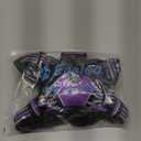 Eagloo Dog Harness Medium Sized Dog, No Pull Service Vest with Reflective Strips and Control Handle, Adjustable and Comfortable for Walking, No Choke Pet Harness with 2 Metal Rings, Purple, M