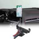 Car Phone Mount Fit for Chevrolet Corvette C8 2020-2025, Cell Phone Holder for Center Console Navigation Screen Handsfree Car Stand, Telescopic Arm Holder - Style B