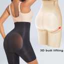 PRETTYWELL Shapewear Tummy Control Shorts for Women Comfort High Waisted Body Shaper Shorts Seamless no Rolling Thigh Slimmer (XL)