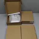 Asidrama 4 Pack Privacy Gold Door Handles, Door Lever with Door Knobs Indoor for Bedroom or Bathroom, Heavy Duty Brushed Gold Door Handles Interior with Locks for Left Right Sided Doors