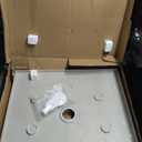 DeerValley DV-1SB0107 3FT×3FT Shower Base in White with Single Threshold and Center Drain, Center Drain Location, Small Rectangle Acrylic Shower Pan, Non-slip Design