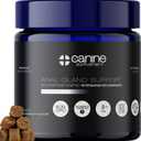 Anal Gland Support for Dogs | High-Fiber Digestive Soft Chews with Pumpkin & Flaxseed | No Scoot Aid for Itchy Bums, Healthy Poop & Gut Function | Peanut Flavor, 90 Count