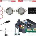 3 In 1 RV Water Heater Replacement Parts Spare Kit for Atwood/Dometic, 91365 RV Water Heater Circuit Board, 91447 Thermal Cut Off & Thermostat Kit, 93868 Spark Probe Igniter Electrode