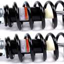 JEENDA 2 Rear Shocks 7043491 7042333 Compatible with Polaris Ranger 500 2x4 2005-2009,500 4x4 2005-2010,Ranger 800 XP 2010-2012,Ranger 700 XP 4x4 2005-2009