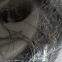 CROSSIO 12-Light Modern Crystal Chandelier for Dining Room, Black Round Flush Mount Ceiling Light, Luxury 2-Tiers K9 Crystal Raindrop Chandelier for Living Room Entryway Foyer Bathroom D23.6''