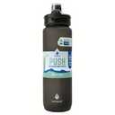 Manna Push Plastic Bottle  39 OZ Black