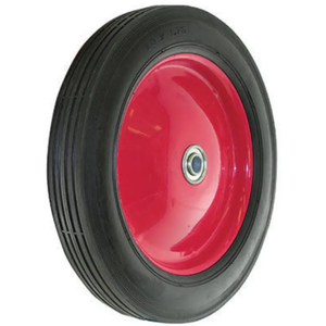 Lot of 2, Shepherd 9597 Metal Rib Tread Replacement 10" Wheel