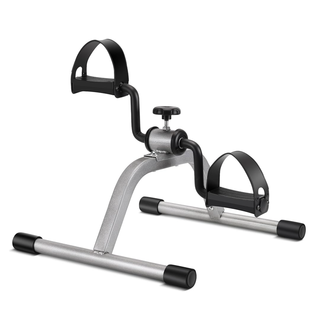 Pedal Exercise mini Exercise Bike for Leg and Arm Recovery Exercise Lightweight and Portable Floor Bike