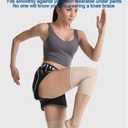 1 Pair Knee Compression Sleeves for Women & Men, Lightweight Thin Knee Sleeves for Knee Pain Relief, Knee Warmers Knee Brace Undersleeve Dancer Knee Pads, Knee Brace for Women Daily Use, Vendas Para Rodillas (Black, Medium) (Black, M)