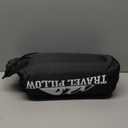 Travel Pillow Memory Foam Pillows, Camping Pillow-Compressible Medium Firm, Breathable Cover, Ideal Backpacking Hiking, Bed Pillows, Airplane and Car (Dark Grey, M) (M-17.7*11.8in)