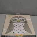 3 Sprouts Toy Storage Organizer: Toy Box Cube Organizer for Playroom, Nursery - Foldable Storage Bin - Owl