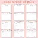 2 x Gannyfer 2026 Wall Calendar, 18-Month Calendar 2026-2027, Use from Jan 2026 to Jun 2027, Large Wall Calendar 2026, 14" x 11", Wall Planner for Your Family, School or Office (3 Stickers Included)