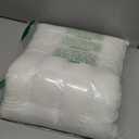 MINUPWELL Ultra Flat Small Pillow for Sleeping, 18x13in Small Pillow for Travel 7D High Support 2.5 inch Height Ultra Thin Mini Pillows -100% Cotton (White)