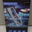 SPORTLINK Waterproof Case for iPhone 16, Shockproof Dustproof Full Body Sealed Heavy Duty Protective, Built-in Screen Protector Rugged Cover for iPhone 16 6.1" Frosted Clear