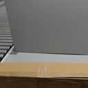 Wsays 2x14 and 2x17 inch Front & Rear Amber White Windshield LED Strobe Light Bar Compatible with Construction Snow Plow Vehicles Tow Trucks