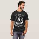 We Still Do 20 Years Since 2005 20th Wedding Anniversary TShirt, 3XL